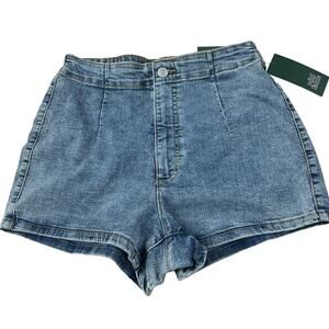 Wild Fable Women's Medium Wash Super-High Rise Jean Shorts - Size 8 - NWT